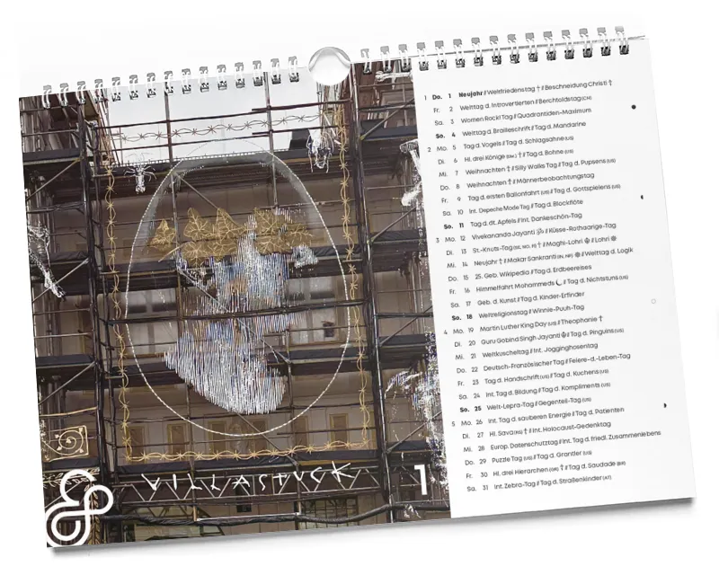 Der interkulturelle Designkalender 2026 01