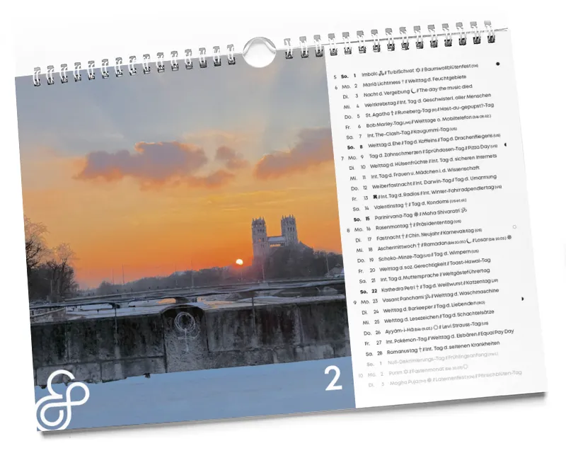 Der interkulturelle Designkalender 2026 02