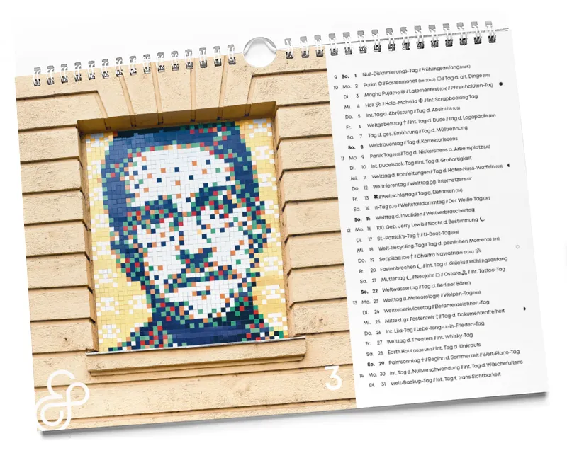 Der interkulturelle Designkalender 2026 03