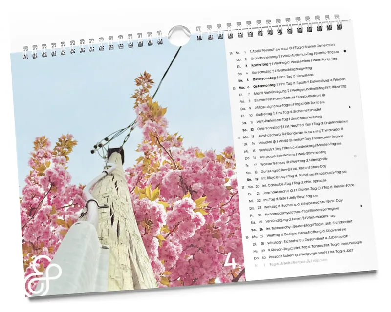 Der interkulturelle Designkalender 2026 04