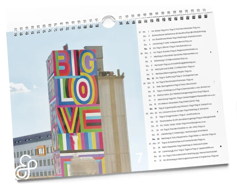 Der interkulturelle Designkalender 2026 07