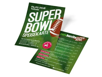 Eventflyer, Speisekarte // Printdesign München