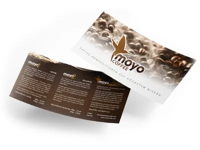 Produkt-Flyer, Flyer // Printdesign München