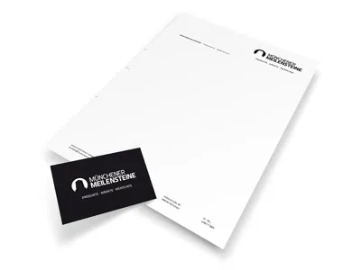 Visitenkarten, Briefpapier // Printdesign München