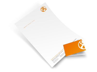 Visitenkarte, Briefbogen, Corporate Design // Printdesign München