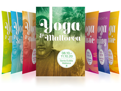Flyerserie, Yoga // Printdesign München